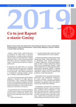 Raport o stanie Gminy Nakło 2019 strona 3